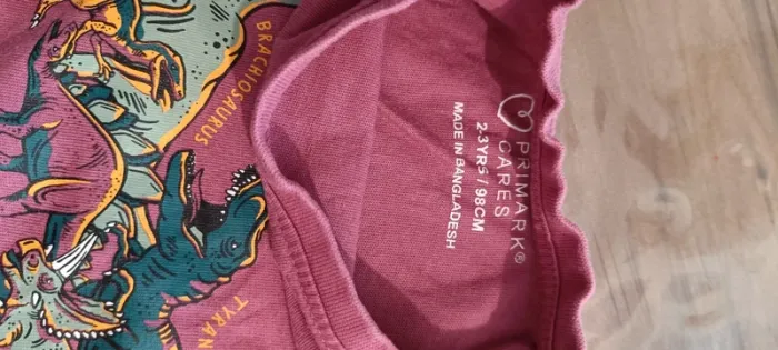 T-shirt manches longues Primark 2-3ans - photo numéro 2