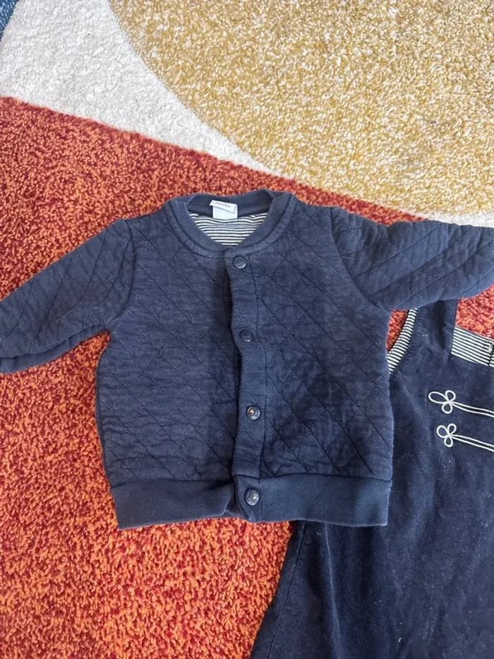 Salopette + gilet - photo numéro 2