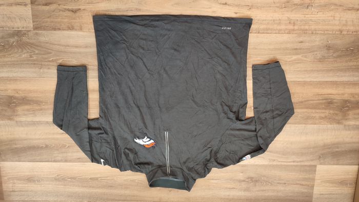 Vêtement Homme Sweat zippé 1/4 Haut de sport Nike dri-fit NFL Gris foncé taille XXXL 3XL #Retrostree - photo numéro 5