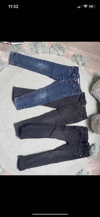 Lot jeans fille