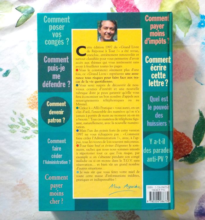 LE GRAND LIVRE DE REPONSE A TOUT 1997 - photo numéro 2