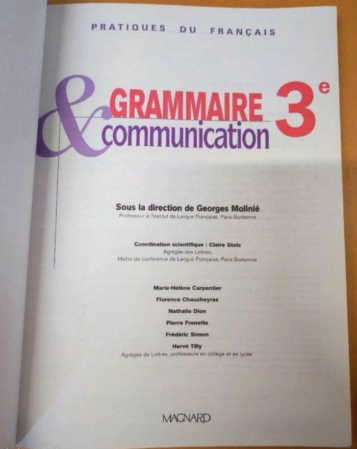 Français 3eme - photo numéro 3