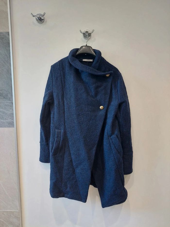 Manteau femme bleu T40