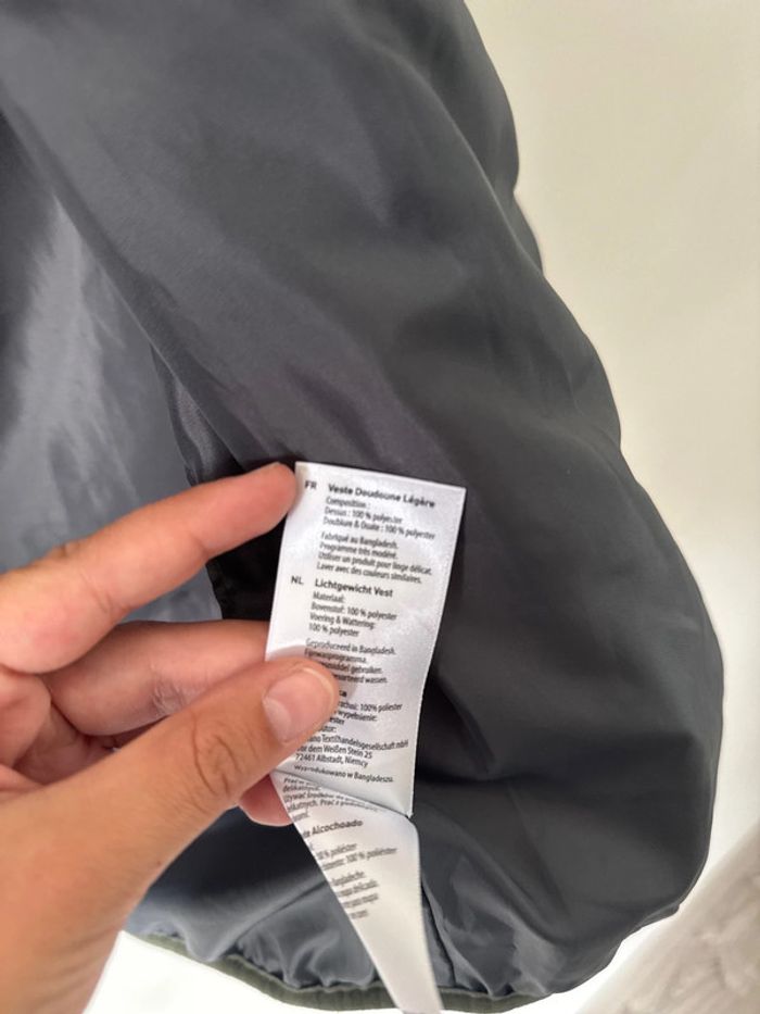 🧥veste sans manche fine matelassé homme - taille M - neuf sans étiquette - photo numéro 10