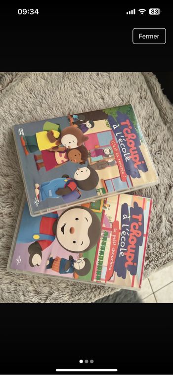 Lot Dvd tchoupi