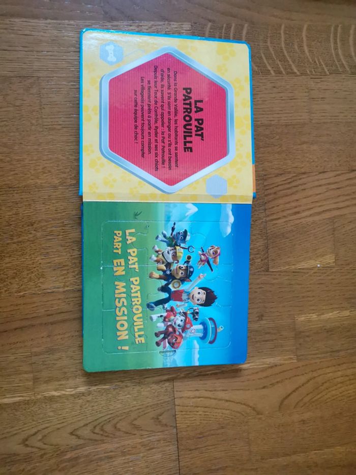 Livre puzzle pat patrouille - photo numéro 3