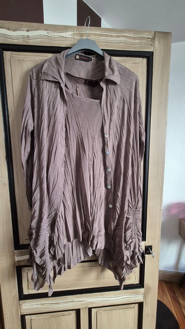 Ensemble tunique et son gilet - photo numéro 4