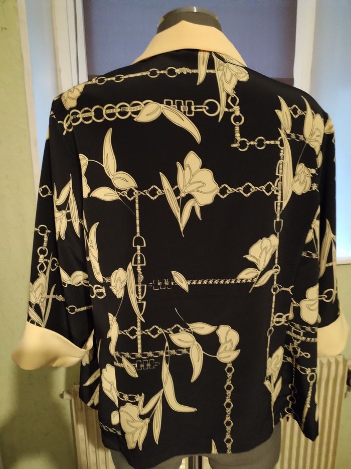 Chemise femme manches 3/4 taille 50 - photo numéro 4