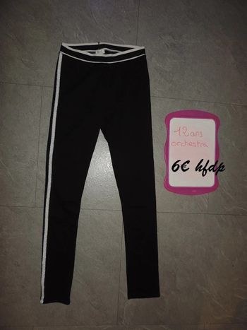 pantalon orchestra taille 12 ans