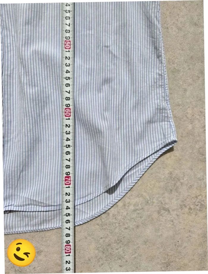 Chemise Ralph Lauren manche courte Taille L bleu Homme Men CHE21 - photo numéro 5