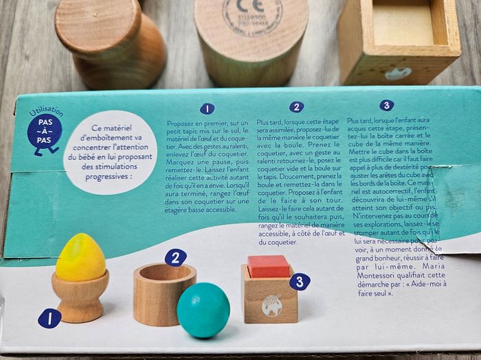 Jeu emboîtement montessori - photo numéro 2