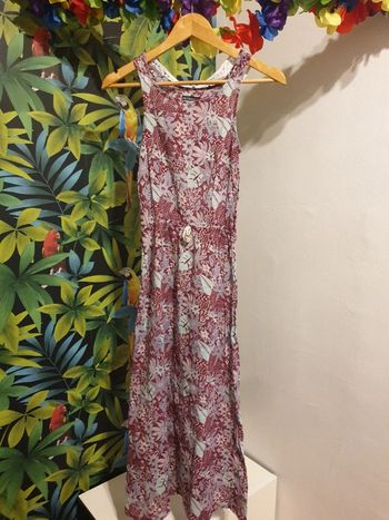 Robe longue dos papillon