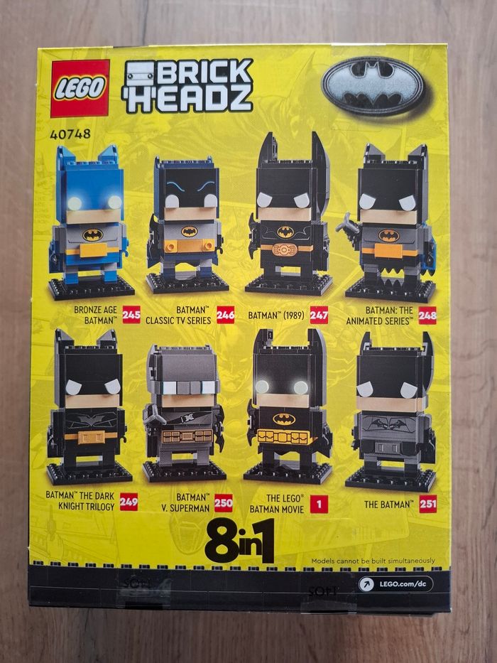 LEGO BrickHeadz™ Batman™ 40748 - Figurine de Batman™ 8-en-1 - photo numéro 3