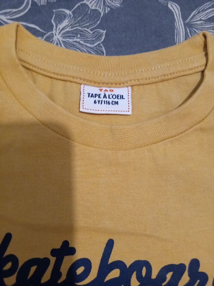 Tee-shirt longue manche 6 ans tao - photo numéro 3