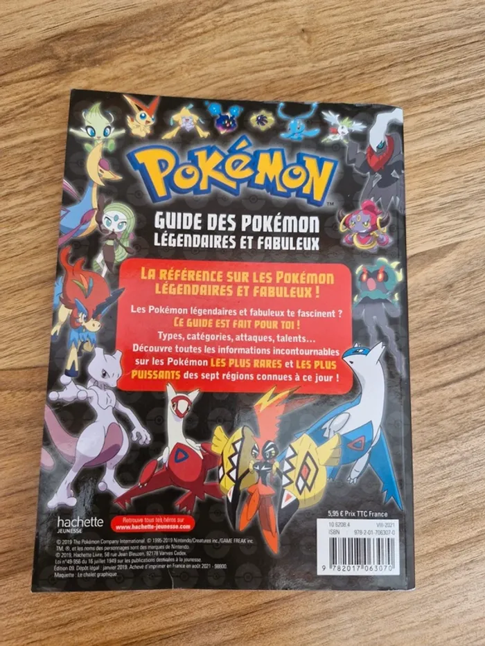 Livre guide pokémon légendaires - photo numéro 2