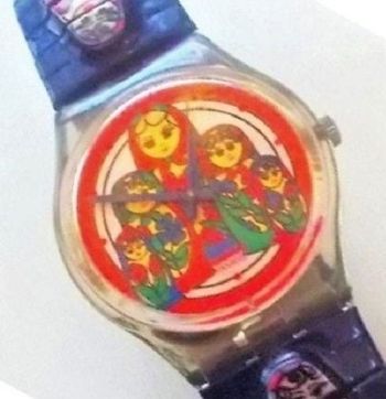 Montre SWATCH Gents Collecteur "Matrioska"