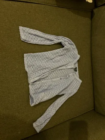 Gilet ajouré bébé fille, kiabi, mauve, 24 mois