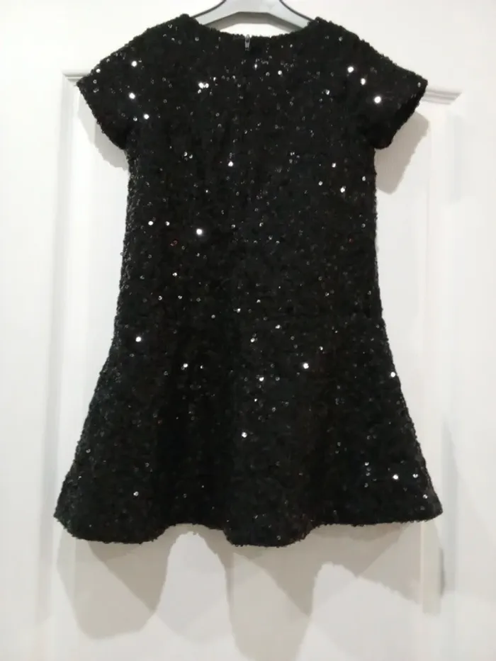 Robe de soirée 5 ans a sequins - photo numéro 2