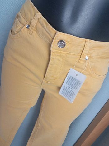 Liu Jo jean été jaune moutarde T.36/38 neuf