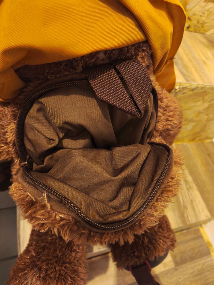Sac à dos peluche Star wars Disneyland Paris Wicket le Ewok - photo numéro 3