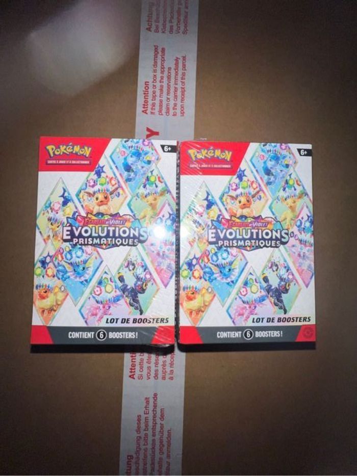 2 bundles 8.5 évolutions prismatiques