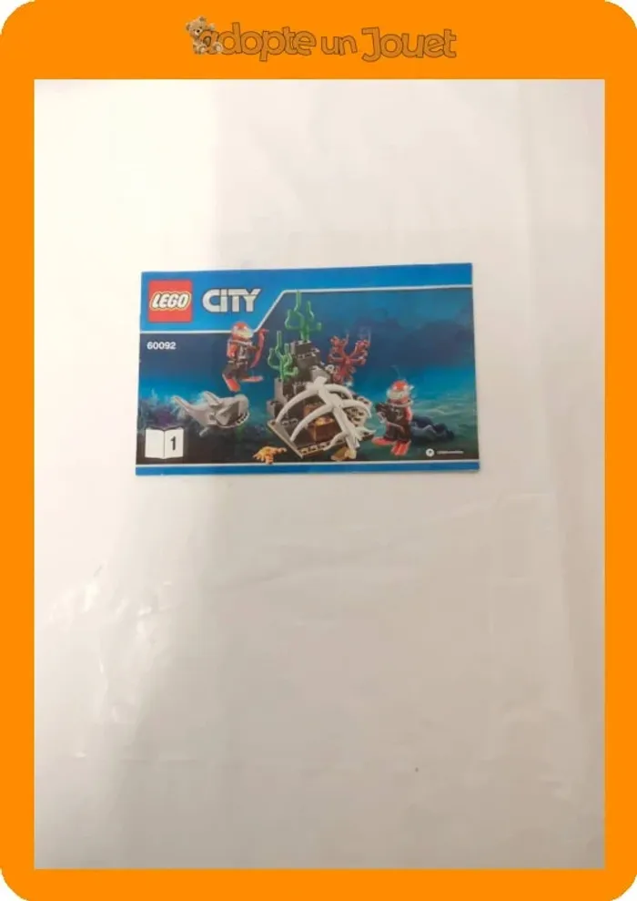Notice 1 Lego city 60092
