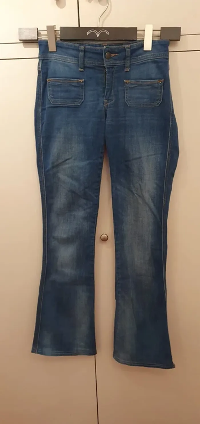 Mango Jean bleu bootcut