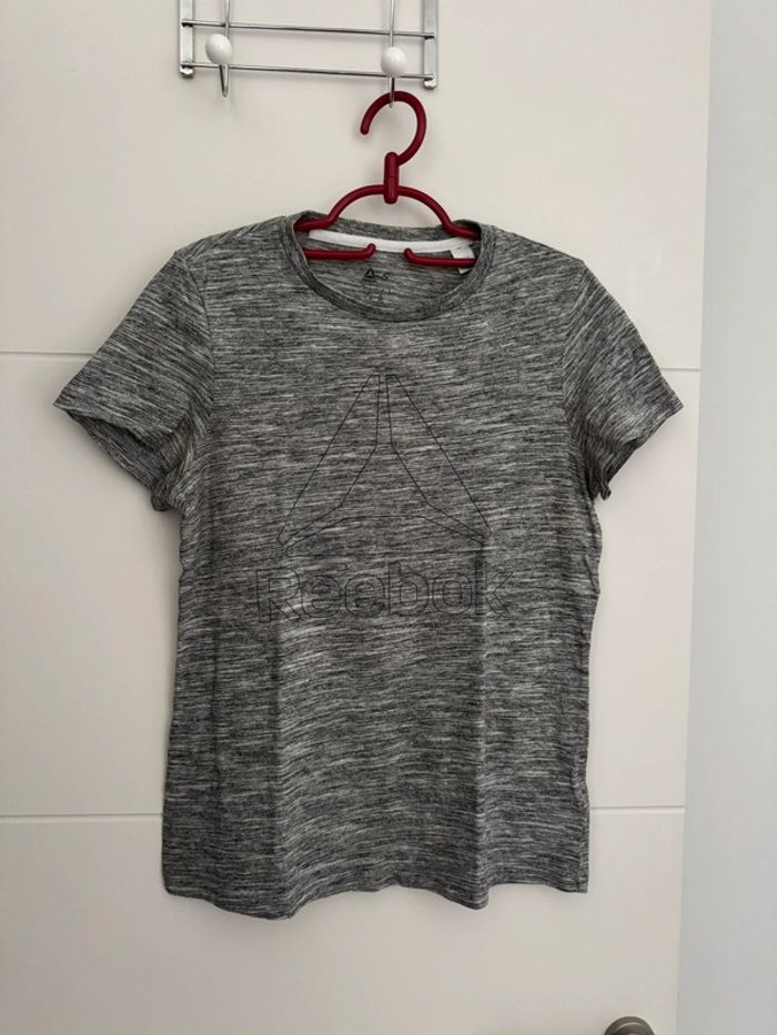T-shirt manches courtes gris REEBOK