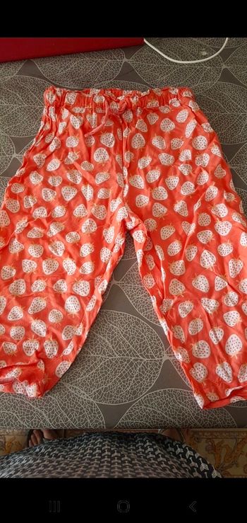 Pantacour sergent major 4 ans