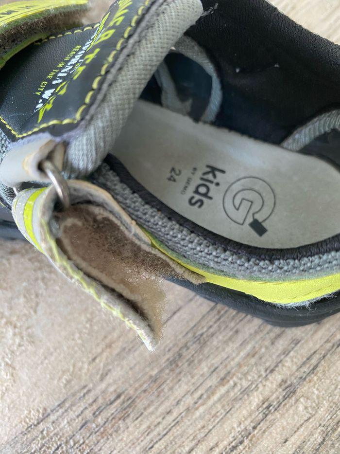 Sandales chaussures nu pieds bébé garçon taille 24 - photo numéro 5