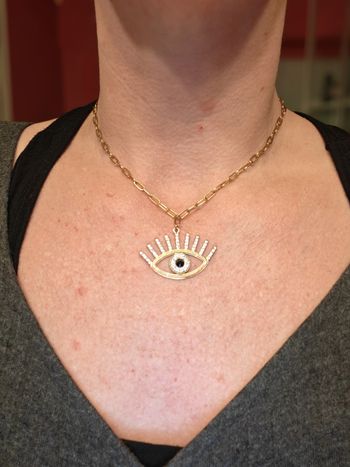 Collier oeil