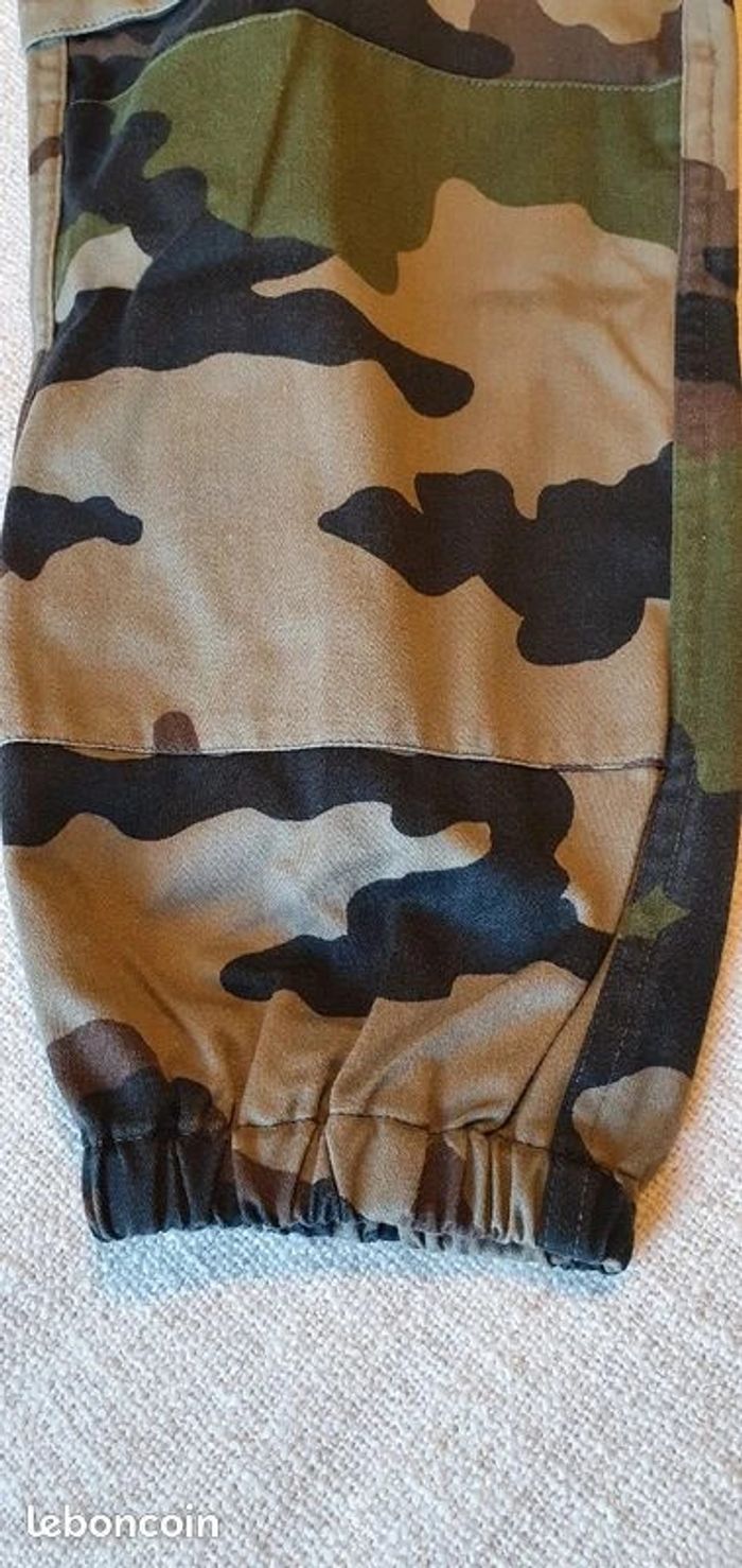 Pantalon toile camouflé - Taille S - photo numéro 4