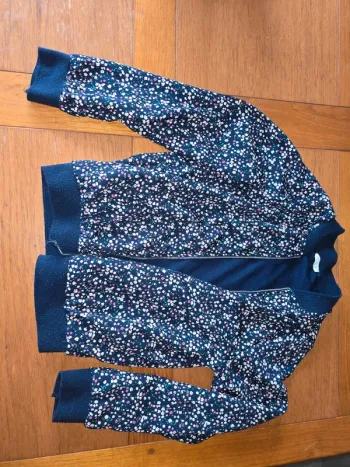 Veste fleurie