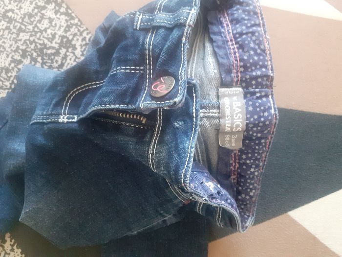 Jeans fille réglable. - photo numéro 3