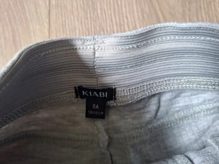 Bermuda gris clair Kiabi 8 ans - photo numéro 2