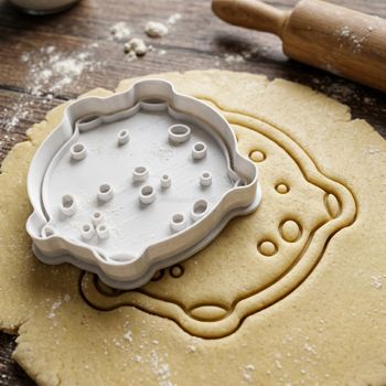 Emporte-pièce Lune et Cratères - Découpoir Sablés et Pâte à Sucre Espace