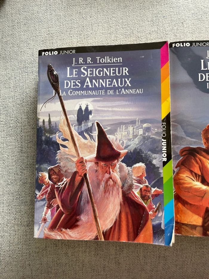 2 tomes le seigneur des anneaux - photo numéro 2