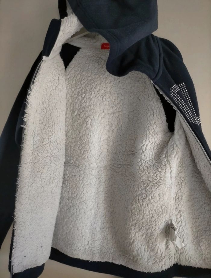 Pull doublé chaud à capuche - photo numéro 5