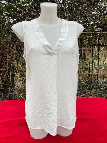 Blouse femme cache cache voile et dentelles T 38