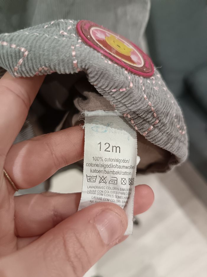 Robe 12 mois Disney gris - photo numéro 5