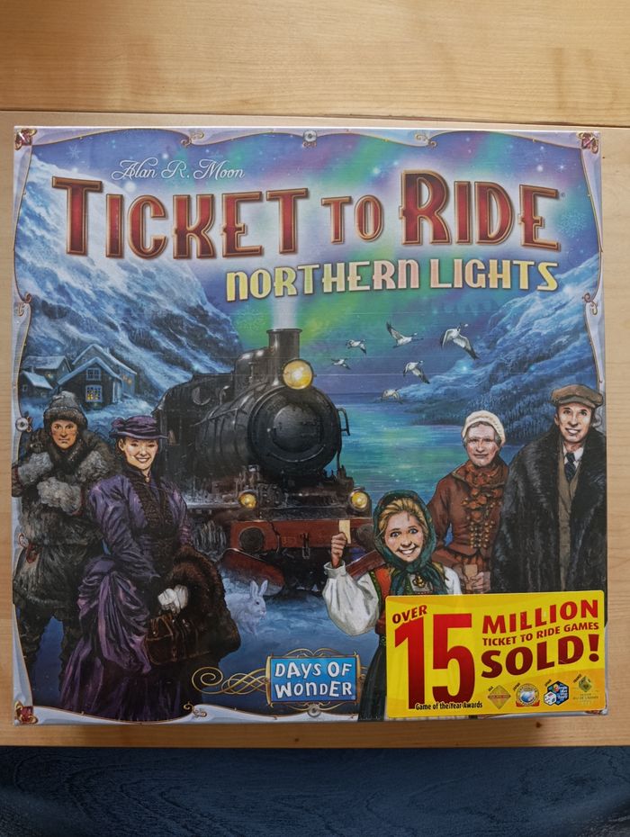 [RARE] Les aventuriers du rail - Ticket to ride : Northern Lights