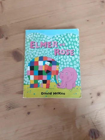 Livre Elmer et Rose