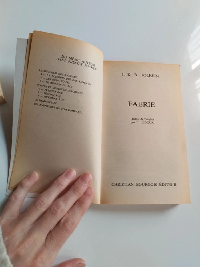 Lot de livres J.R.R Tolkien - photo numéro 14