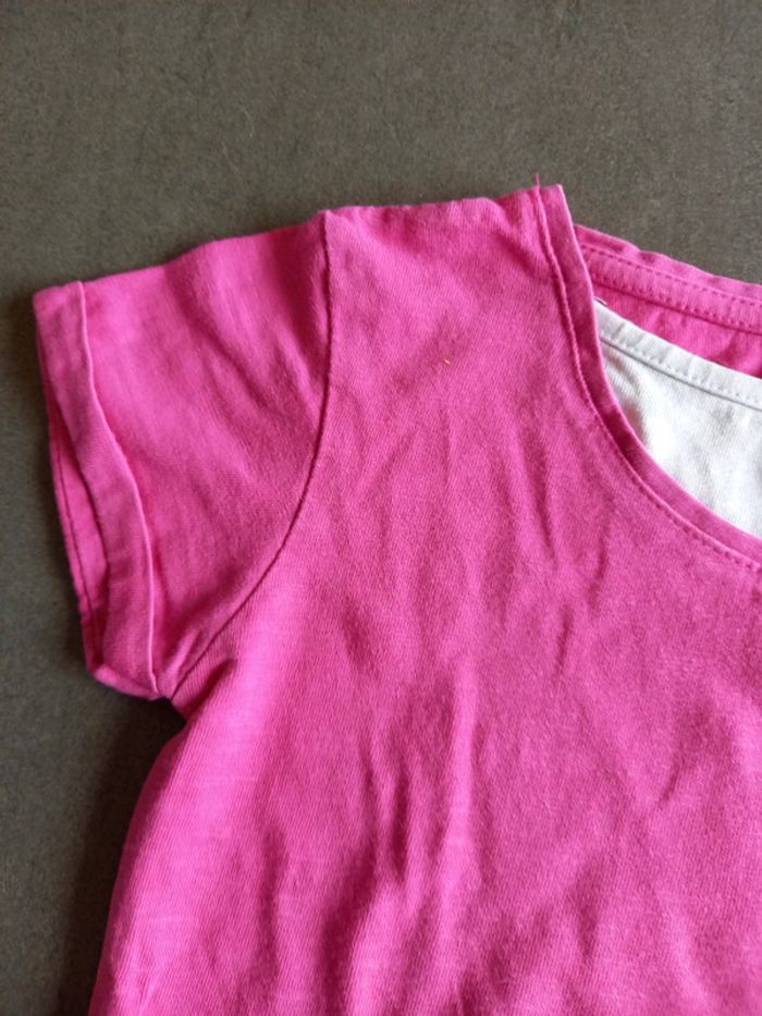 Tee shirt fille 5/6 ans Zara - photo numéro 3