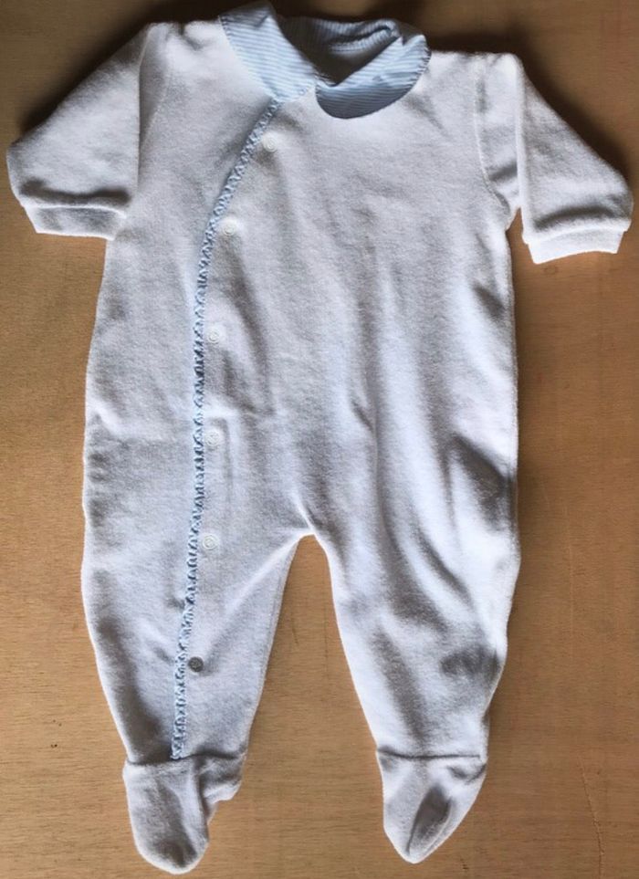 Pyjama blanc 3 mois