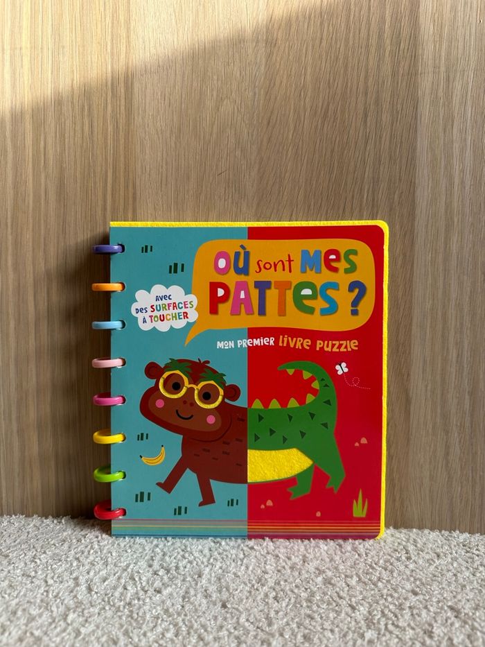 Livre où sont mes pattes ?