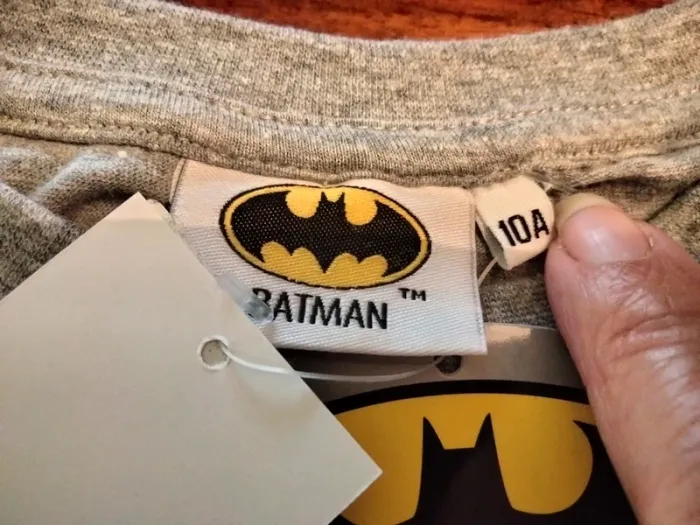 T-shirt manches longues 10 ans batman - photo numéro 3