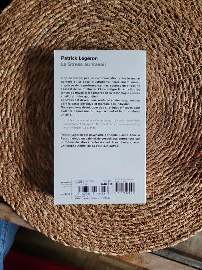 Le stress au travail. Patrick Legeron - photo numéro 3