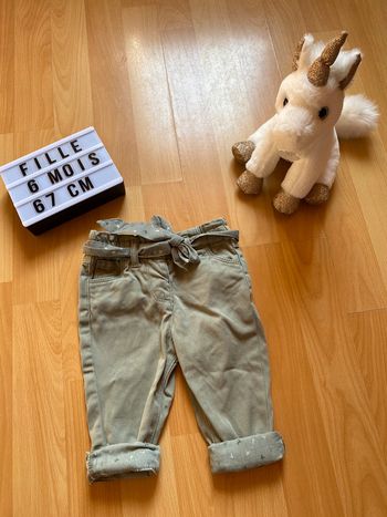 Pantalon chino kaki