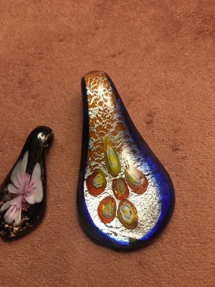 Pendentif en verre soufflé - photo numéro 4